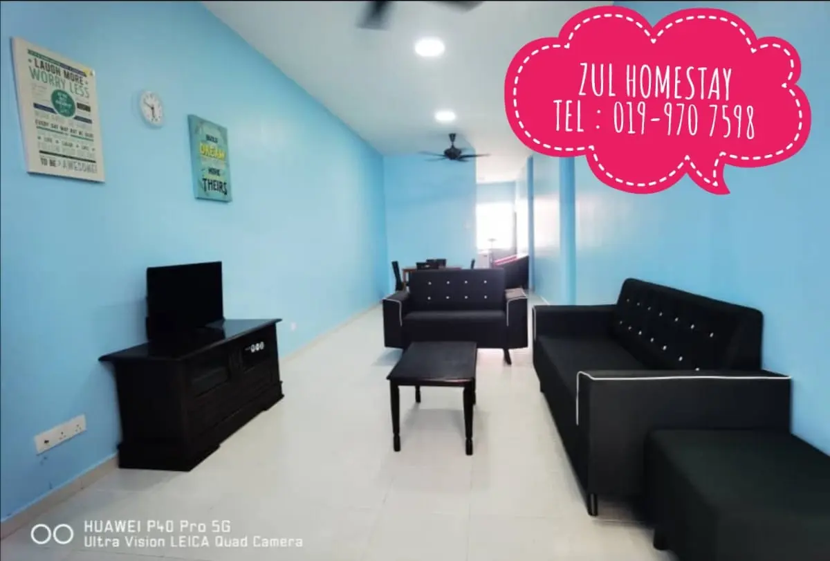 ruang tamu selesa homestay kotasas